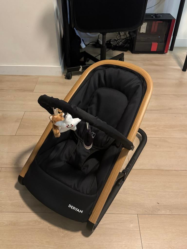 Deryan wipstoeltje - Zo goed als nieuw!, Wipstoel, Ophalen, Overige merken, Met gordel(s) of riempje(s)