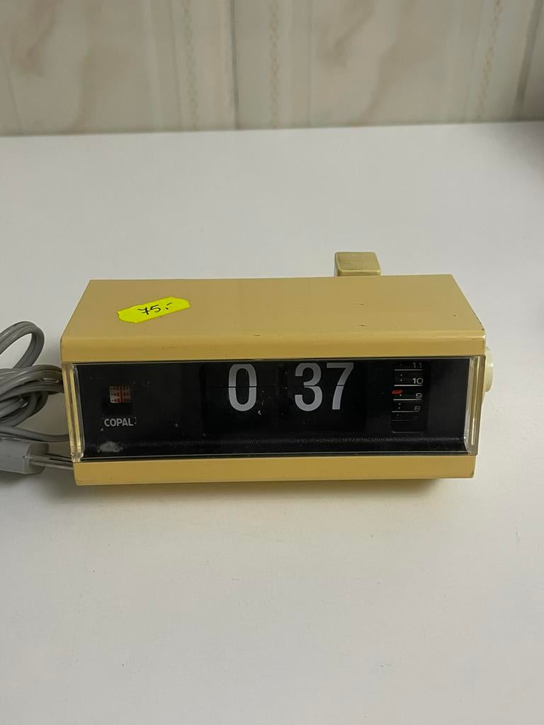 Copal wekker, Ophalen of Verzenden, Zo goed als nieuw, Wandklok