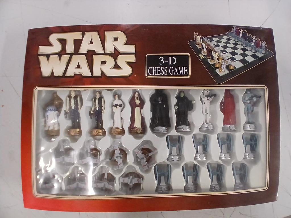 Schaakset Star Wars, Verzamelen, Star Wars, Ophalen of Verzenden, Nieuw, Spel