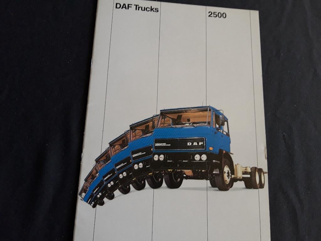 DAF 2500 folder ca ‘78 NL, DAF trucks, Ophalen of Verzenden, Zo goed als nieuw, Overige merken