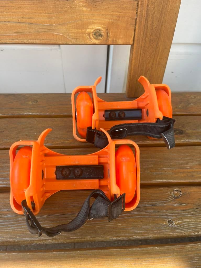 Flashing rollers schoenwieltjes oranje | buitenspeelgoed, Ophalen of Verzenden