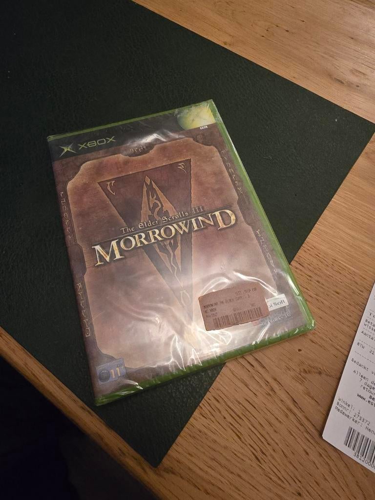 GESEALDE Morrowind Xbox - Zeldzaam!, One Microsoft Way, Redmond, WA 98052, USA, Microsoft, 1 speler, Nieuw
