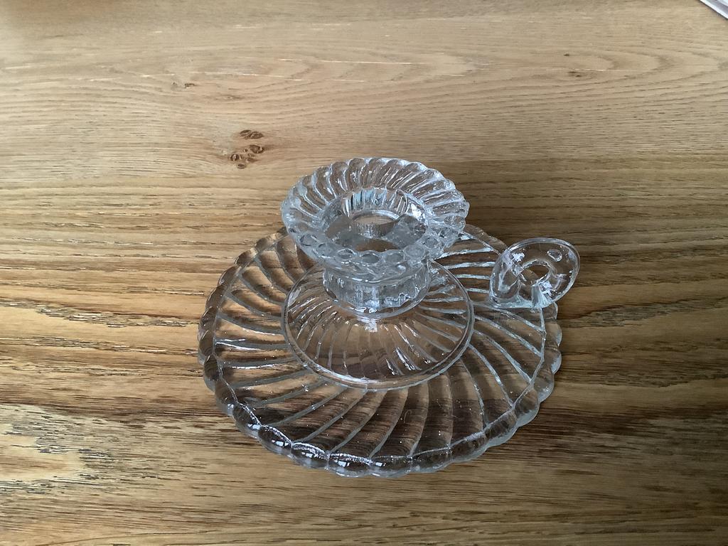 Kandelaar Zabkowice, Antiek en Kunst, Antiek | Glas en Kristal, Ophalen of Verzenden