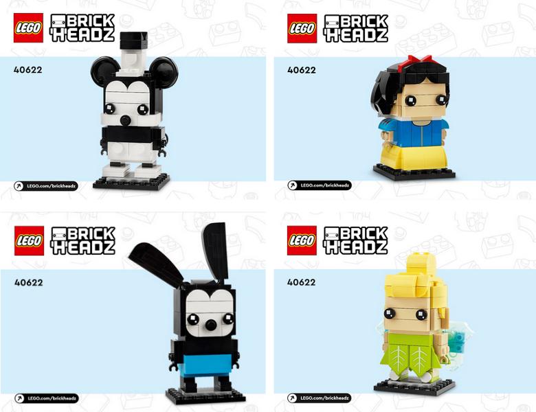 LEGO | Disney's 100e verjaardag | 40622, Lego, Lego, Nieuw, https://legohouse.com/en-gb/info/contact-us/