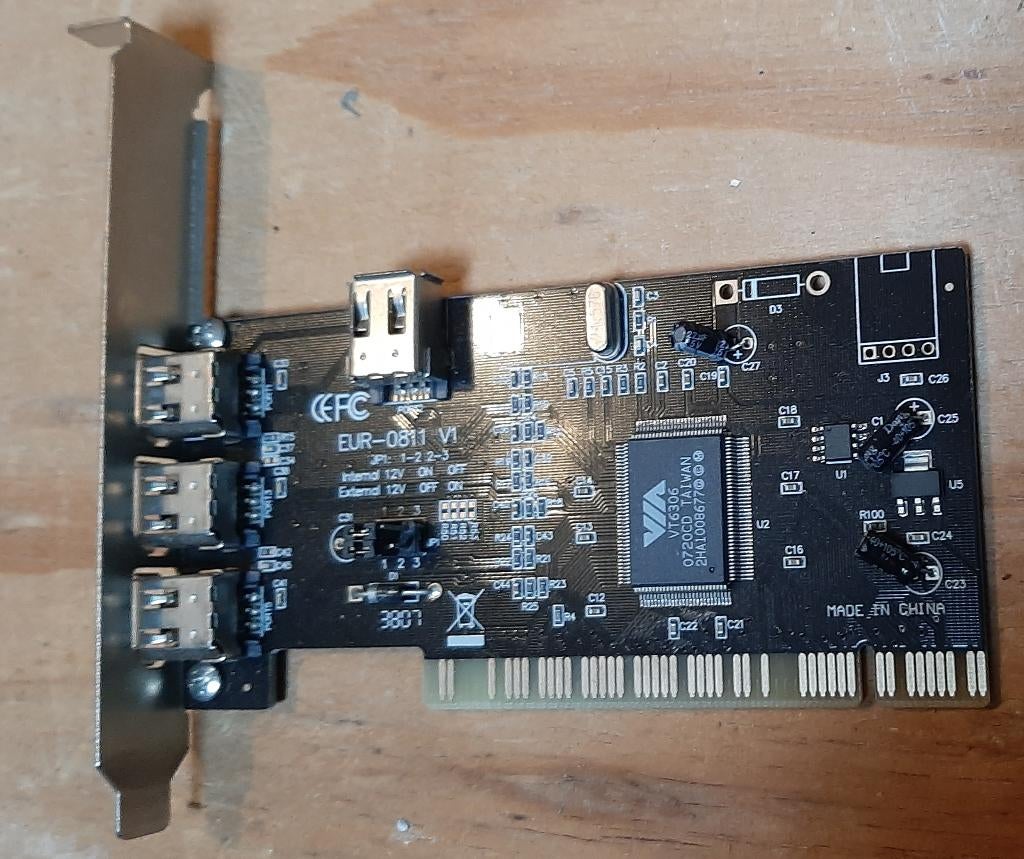 Firewire kaart, Ophalen of Verzenden, Gebruikt