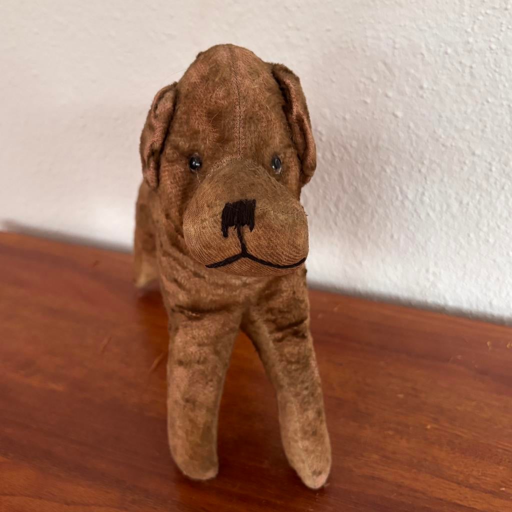 Vintage speelgoed hondje, Ophalen of Verzenden