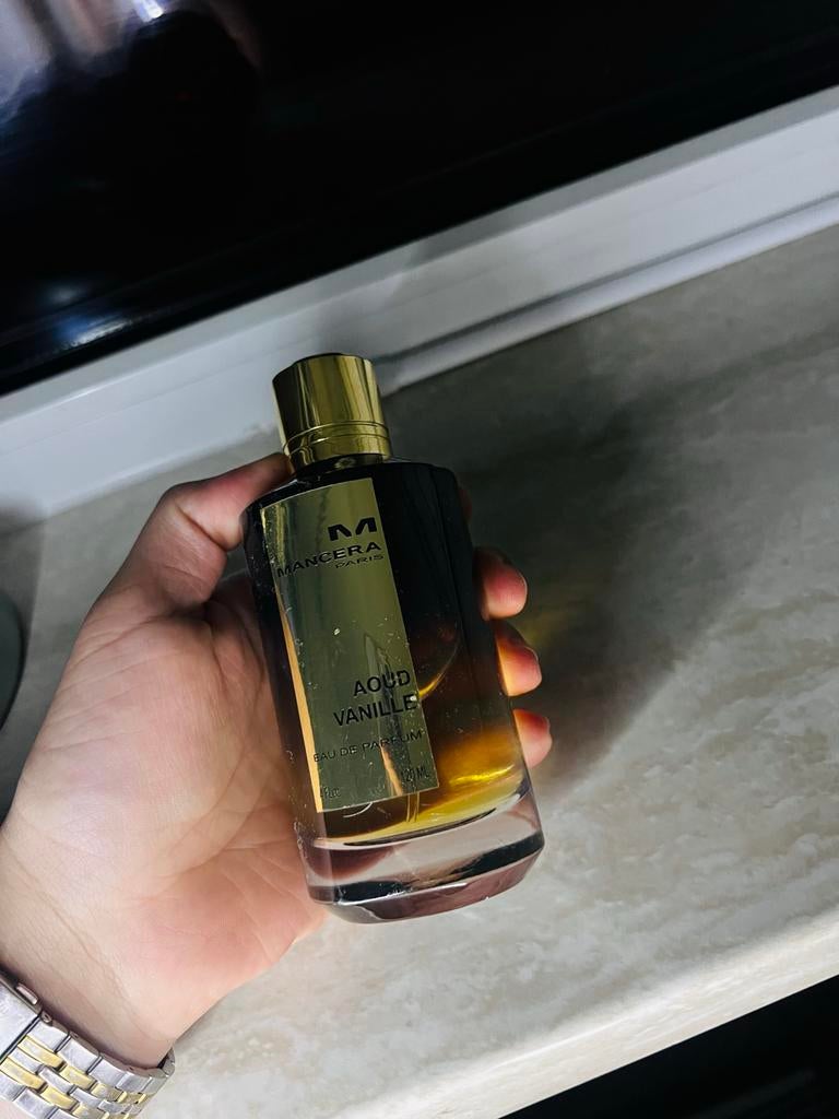 Mancera Aoud Vanille 105/120ml - Ruilen/Kopen, Ophalen of Verzenden, Zo goed als nieuw