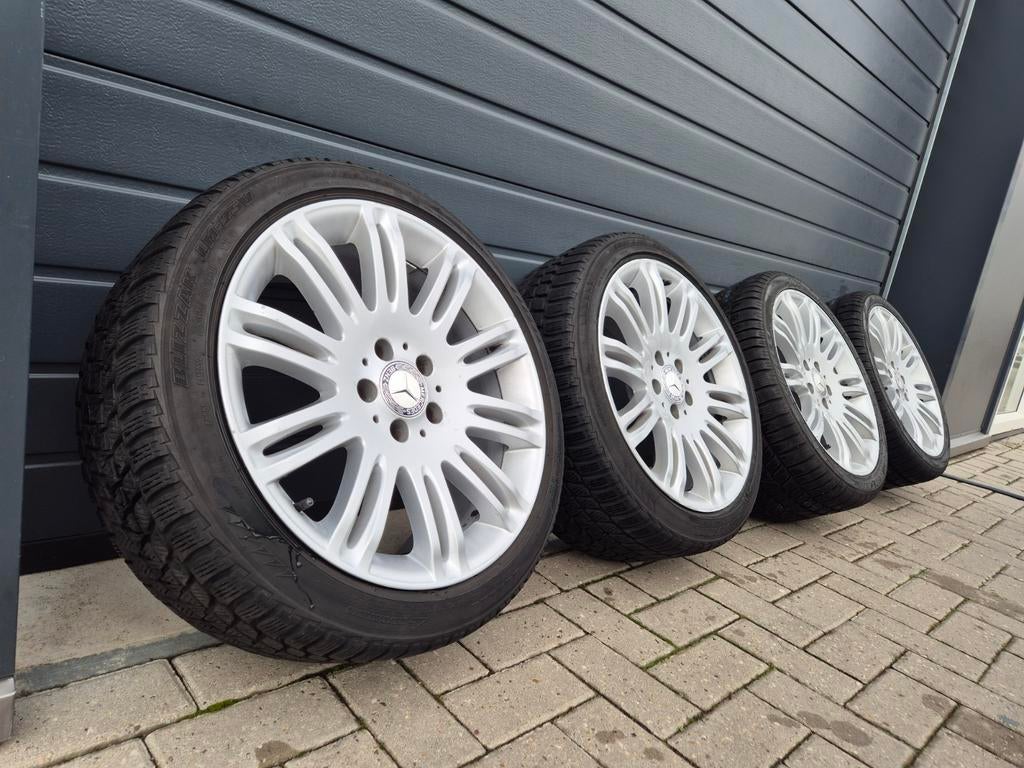Mercedes E Klasse W211 SPORT PAKKET Pirelli WINTER NIEUW OEM, 18 inch, 245 mm, Banden en Velgen, Nieuw