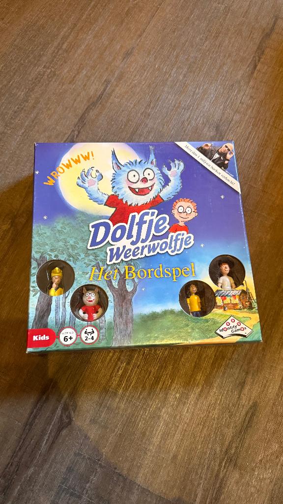 Dolfje Weerwolfje Spel, Hobby en Vrije tijd, Gezelschapsspellen | Bordspellen, Een of twee spelers, Ophalen of Verzenden, Zo goed als nieuw