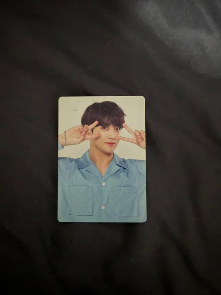 BTS Jungkook Love Yourself World Tour Mini Photocard, Ophalen of Verzenden, Zo goed als nieuw, Foto of Kaart