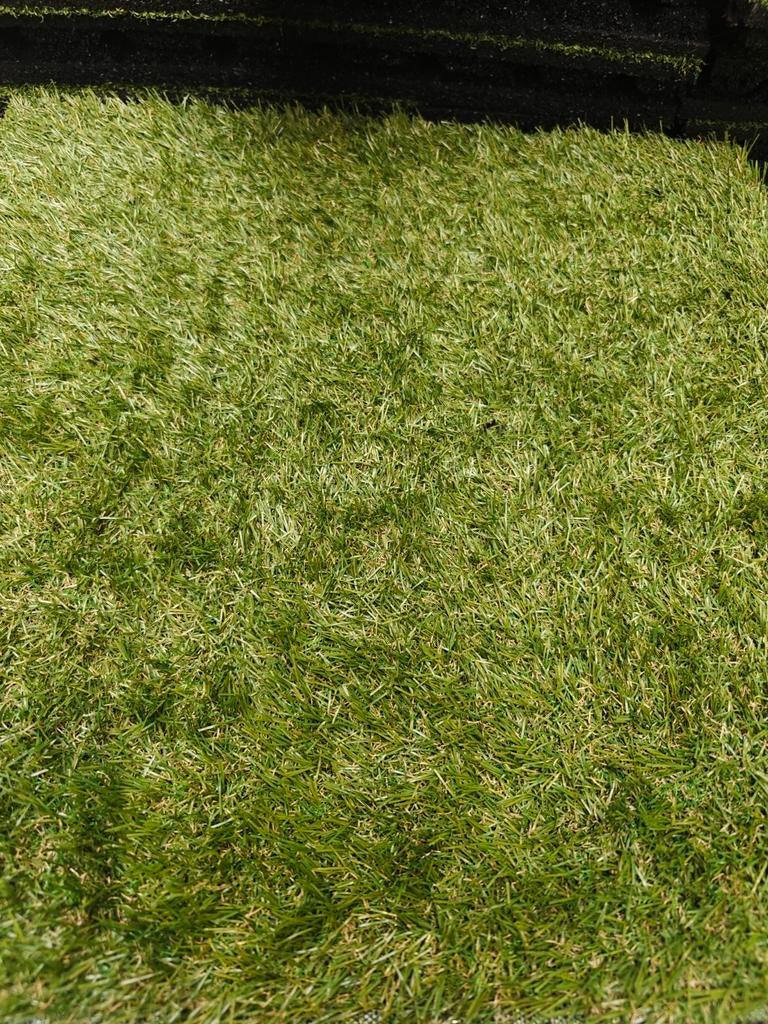 Kunstgras tegels – B-keus kwaliteit - 50x50x2.5, Tuin en Terras, Gras en Kunstgras, Nieuw, Kunstgras, Minder dan 10 m², Ophalen