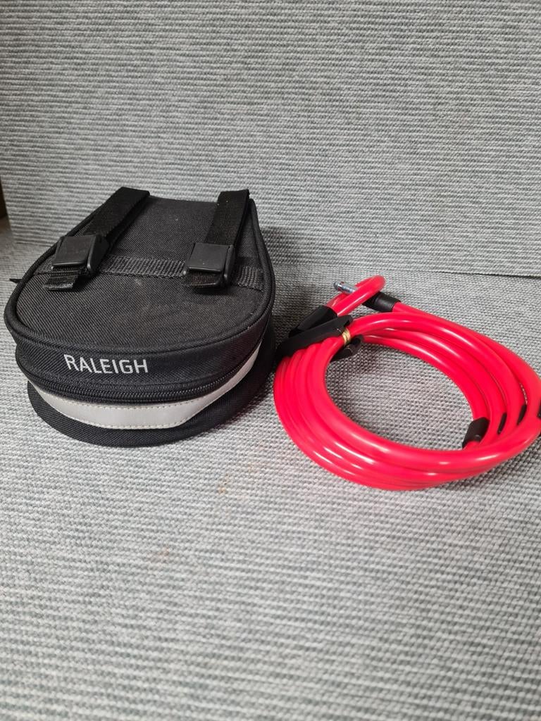 Raleigh Zadeltas + Slot, Verzenden