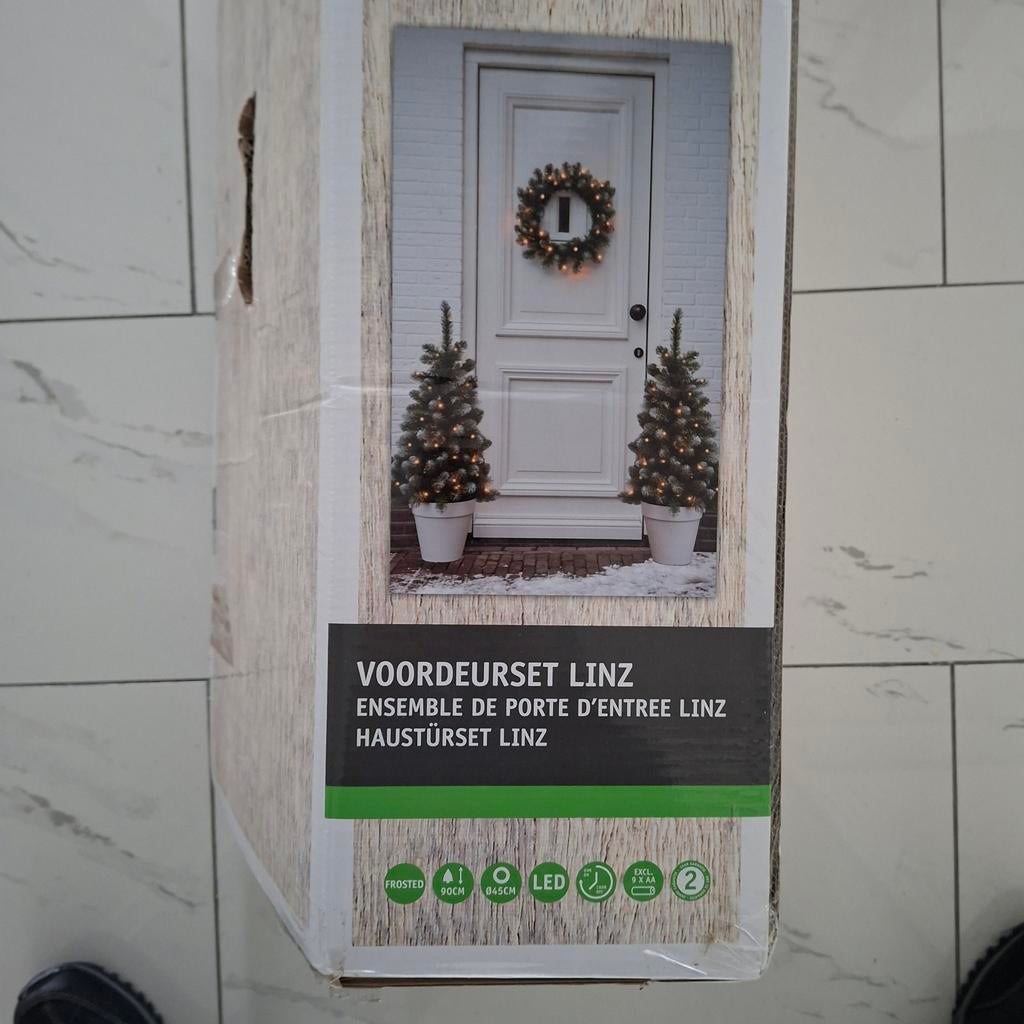Kerstbomen set, Ophalen, Gebruikt
