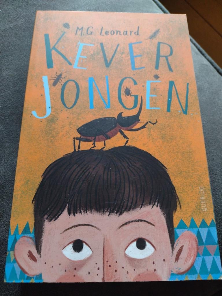 M.G. Leonard - Keverjongen, Fictie algemeen, Ophalen of Verzenden, M.G. Leonard, Zo goed als nieuw