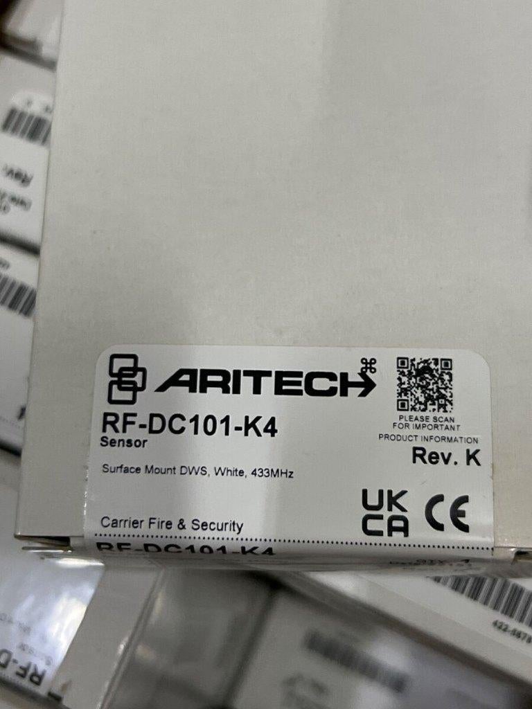 Aritech RF-DC101-K4 Draadloos magneetcontact Nieuw 🚨, Ophalen of Verzenden, Nieuw, Detector, Sensor of Melder, Draadloos