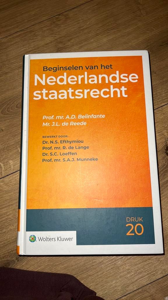 A.D. Belinfante - Beginselen van het Nederlandse staatsrecht, Ophalen of Verzenden, A.D. Belinfante, Alpha, WO