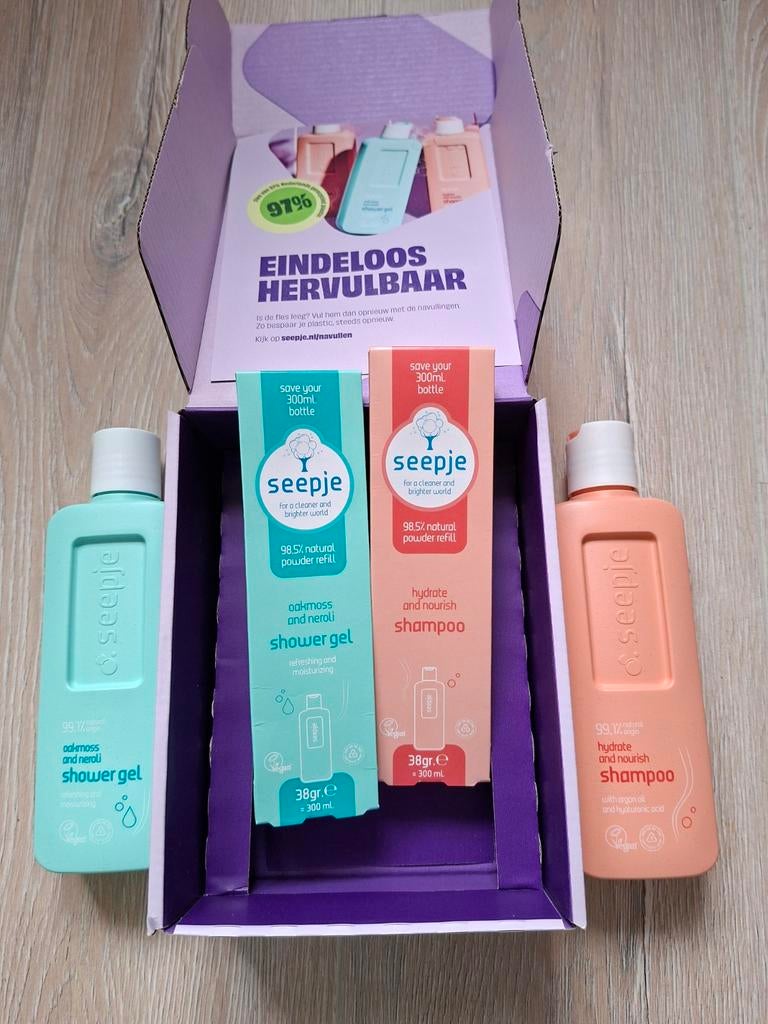 Seepje Doucheset - Shampoo & Douchegel, Sieraden, Tassen en Uiterlijk, Overige kleuren, Gehele gezicht, Nieuw, Ophalen of Verzenden
