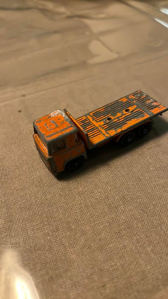 Vintage Playart Scania Flatbed truck, Ophalen of Verzenden