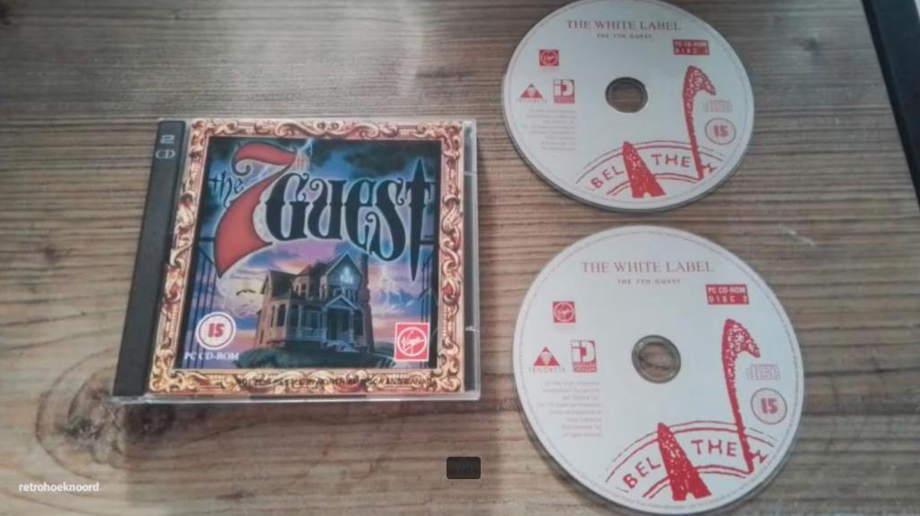 The 7th Guest - PC CD-ROM Klassieker, Spelcomputers en Games, Games | Pc, Avontuur en Actie, 1 speler, Ophalen of Verzenden, Zo goed als nieuw