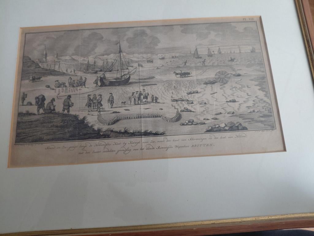 KATWIJK BRITTENBURG, Antiek en Kunst, Kunst | Etsen en Gravures, Ophalen of Verzenden