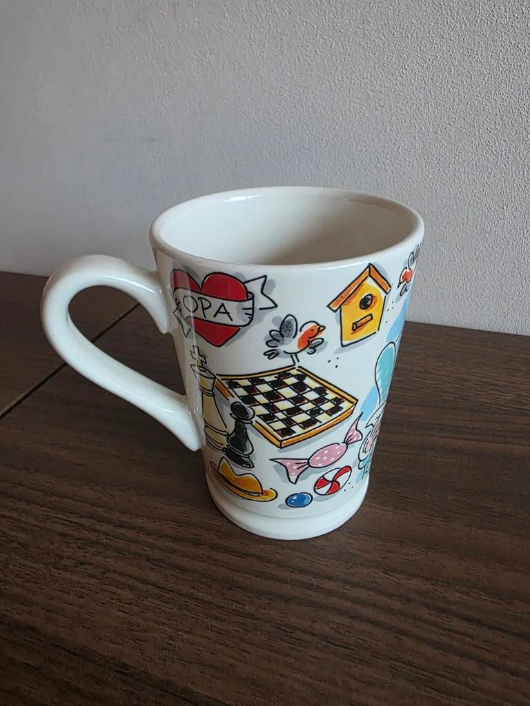 Blond amsterdam opa XL mok, Ophalen, Blond Amsterdam, Zo goed als nieuw, Kop(pen) en/of Schotel(s)