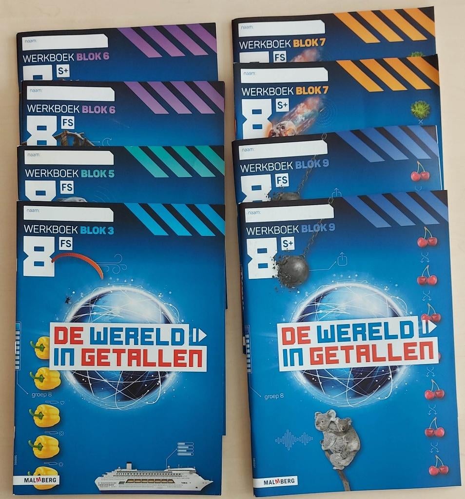 Wereld in getallen versie 5, Boeken, Overige vakken, Malmberg, Nieuw, Ophalen of Verzenden