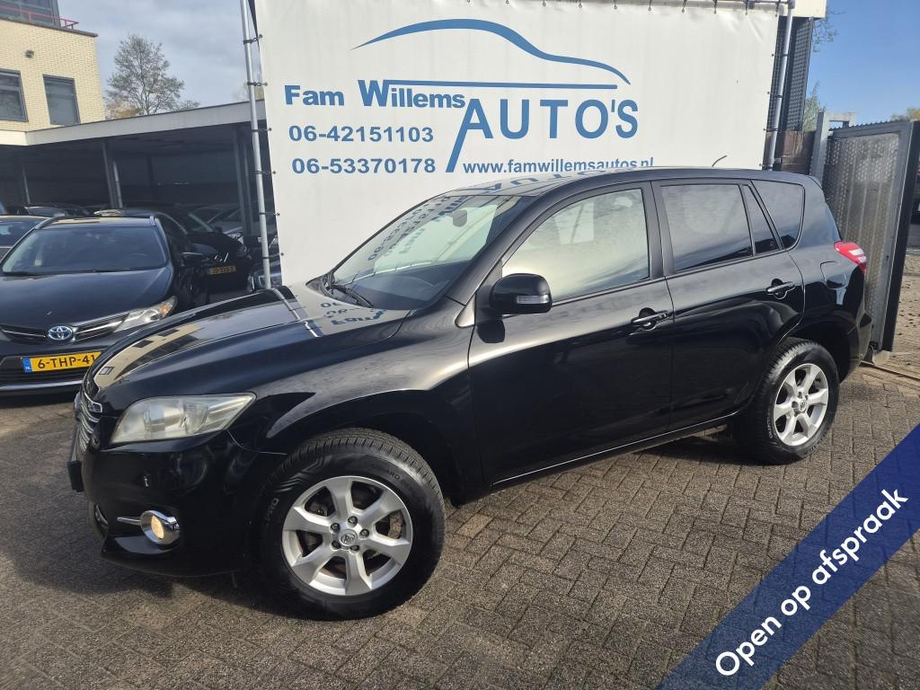 Toyota RAV4 2.0 VVTi Exec. Bns Automaat Leer Navi Camera, Euro 5, Gebruikt, Zwart, 4 cilinders