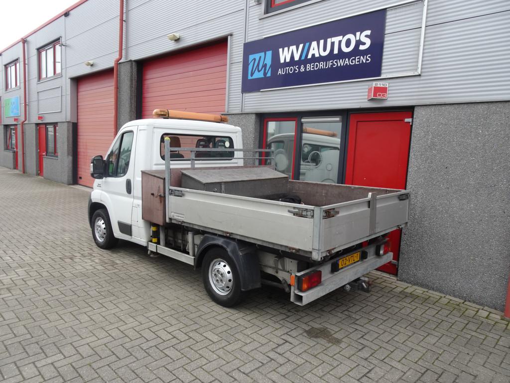 Fiat Ducato 33 2.2 MultiJet KH1 openlaadbak/ kipper 3 zits 1, Auto's, Bestelauto's, Voorwielaandrijving, Gebruikt, 4 cilinders