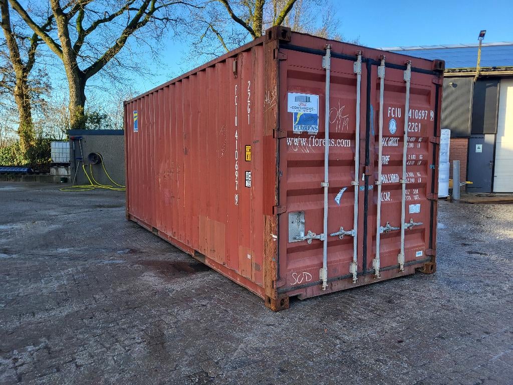 Tweedehands zeecontainer 6meter/ 20ft opslagcontainer, Ophalen of Verzenden