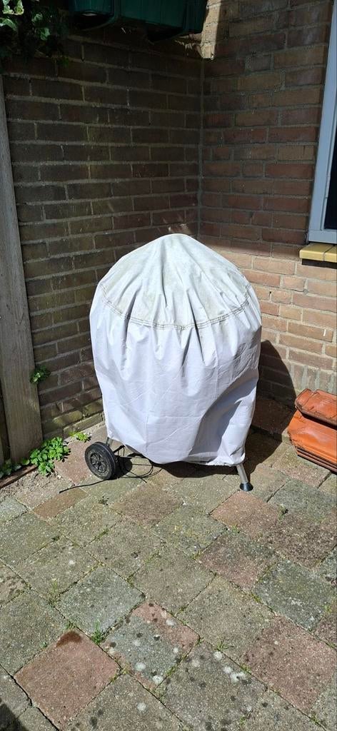 Weber BBQ 57 cm met hoes en houtskool, Tuin en Terras, Ophalen of Verzenden, Gebruikt, Weber, Met accessoires