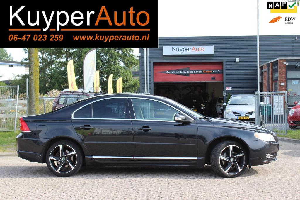 Volvo S80 2.5 T Summum ,, LPG AUTOMAAT VOL LEDER NAVI ETC, Auto's, Sedan, Euro 4, LPG, 84 €/maand