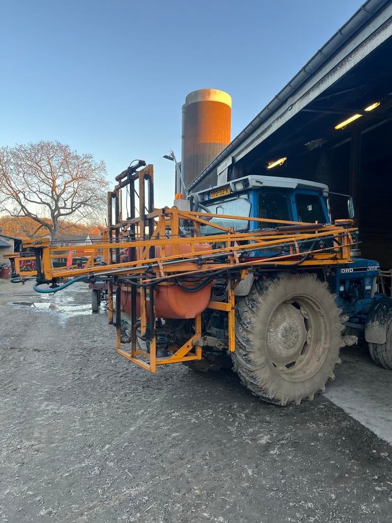 Cebeco veldspuit, Ophalen