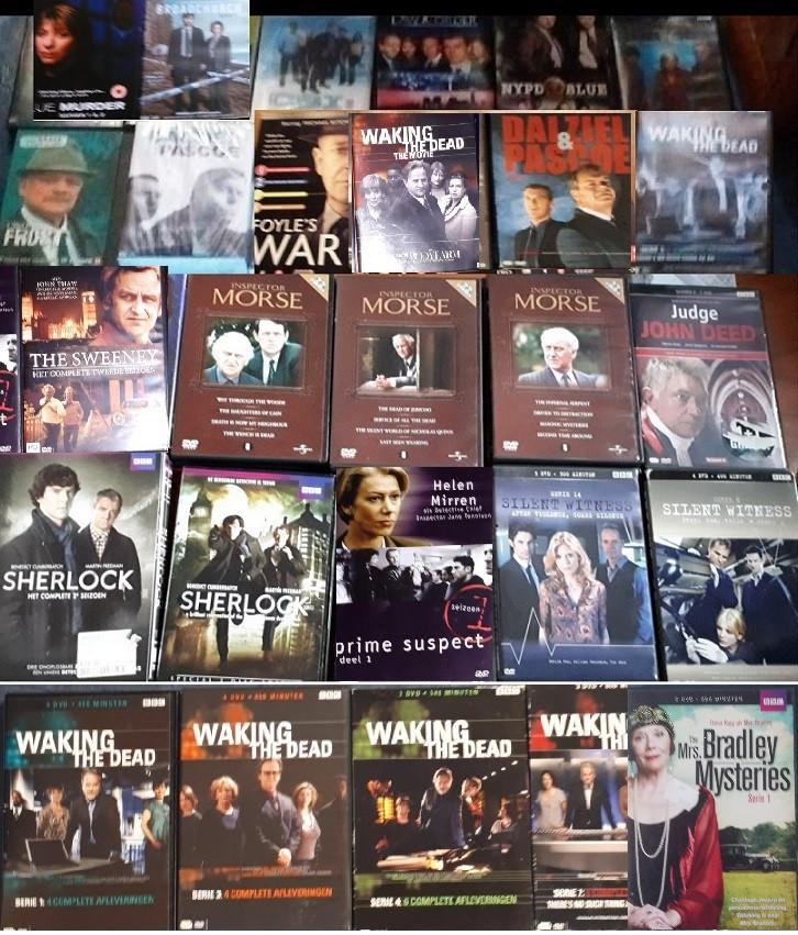 25x Shetlands,Banks,Hinterland,Taggart,Gently, Cracker,Blue, Boxset, Ophalen of Verzenden, Zo goed als nieuw, Vanaf 12 jaar