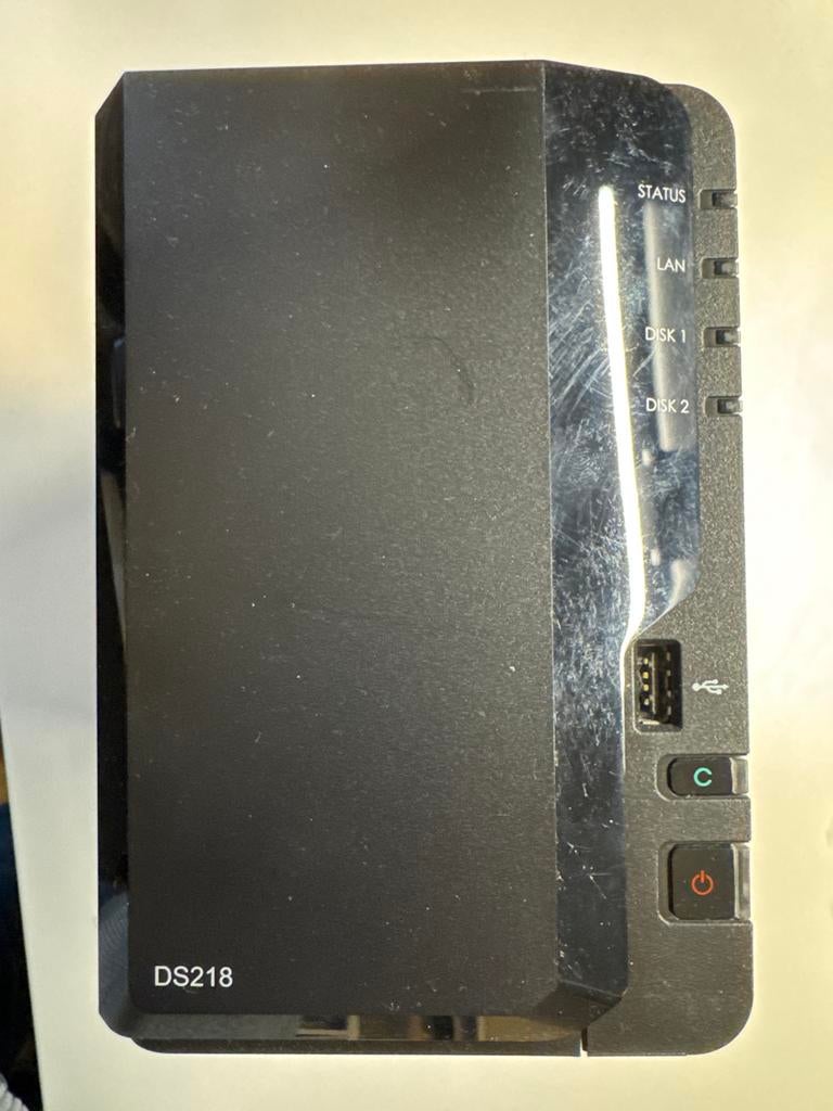 Synology DS218 NAS - 2-bay DiskStation, Computers en Software, NAS, Ophalen of Verzenden, Gebruikt