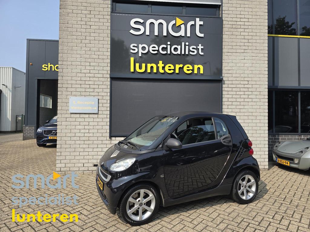 smart fortwo coupé 1.0, garantie! volautomaat, Auto's, Smart, Gebruikt, 18 €/maand, 61 pk, Zwart