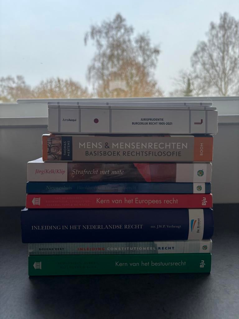 Rechten studieboeken - Diverse titels, Boeken, Studieboeken en Cursussen, Ophalen of Verzenden, Gamma, Gelezen, WO