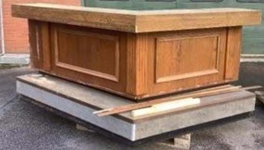 Robuuste bar delen., Ophalen, Gebruikt