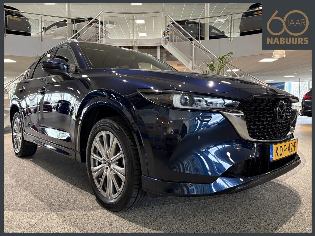 Mazda CX-5 2.0 e-SkyActiv-G M Hybrid 165pk Takumi 2WD, Trekh, Gebruikt, Euro 6, 4 cilinders, Blauw