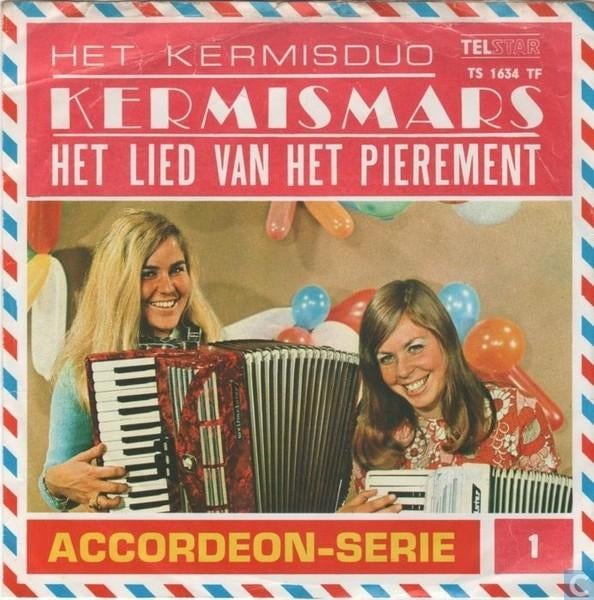 Vinylsingles het kermisduo gezocht, Ophalen of Verzenden, Zo goed als nieuw, Overige formaten, Levenslied of Smartlap