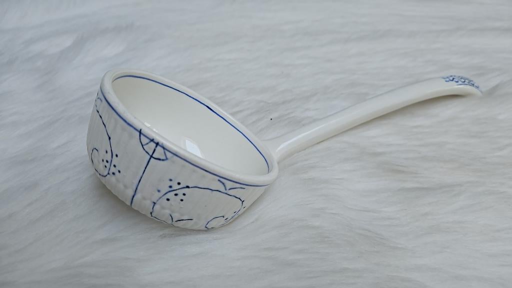 Soeplepel Boch Copenhague, Overige typen, Ophalen of Verzenden, Zo goed als nieuw, Aardewerk