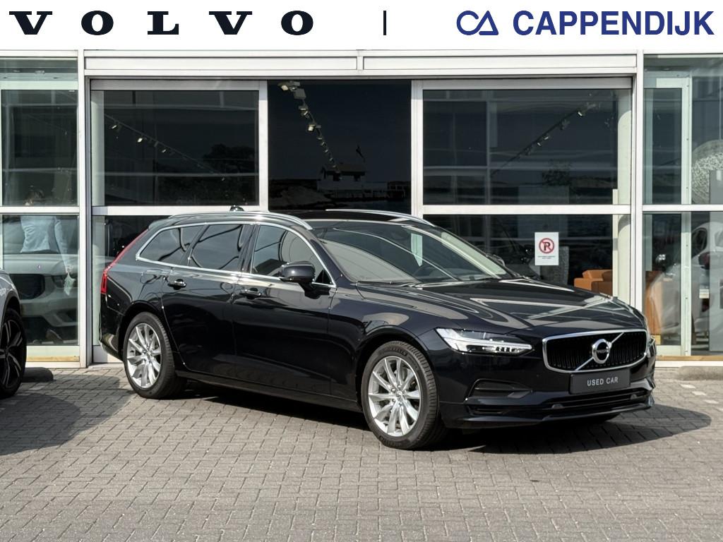 Volvo V90 T4 190PK Momentum |Adap.Cruise| Leder | Trekhaak |, 12 maanden, 4 cilinders, 93 €/maand, 750 kg