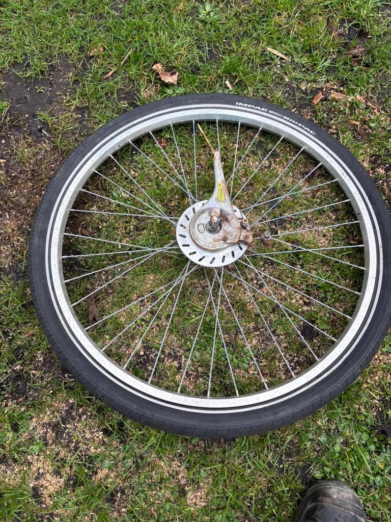 Fiets wiel 26 inch rollerbrake  fietswiel, Ophalen, Gebruikt, Wiel