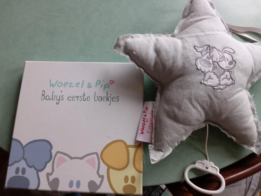 Woezel en pip Baby's eerste boekjes en muziekster zgan, Ophalen, Zo goed als nieuw, Overige typen