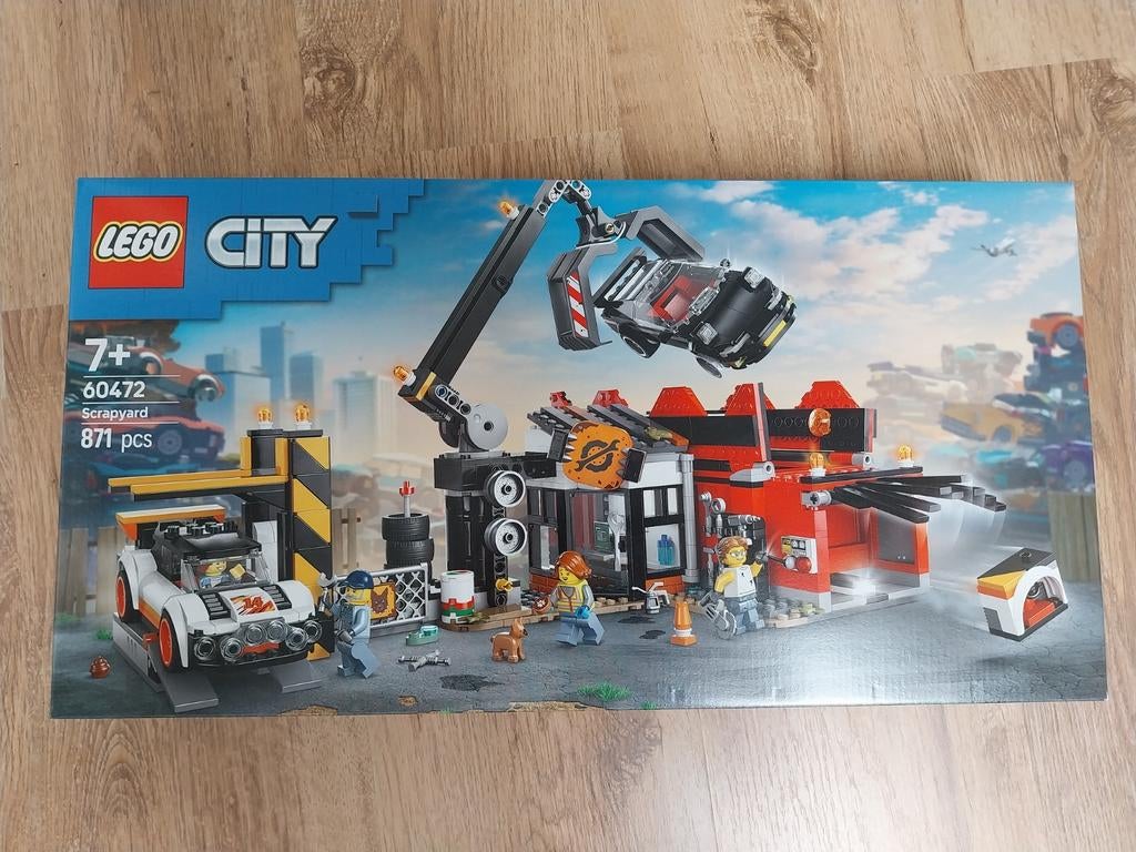 lego 60472 schroothoop met auto's nieuw in doos🆕️, Kinderen en Baby's, Speelgoed | Duplo en Lego, Nieuw, Ophalen of Verzenden