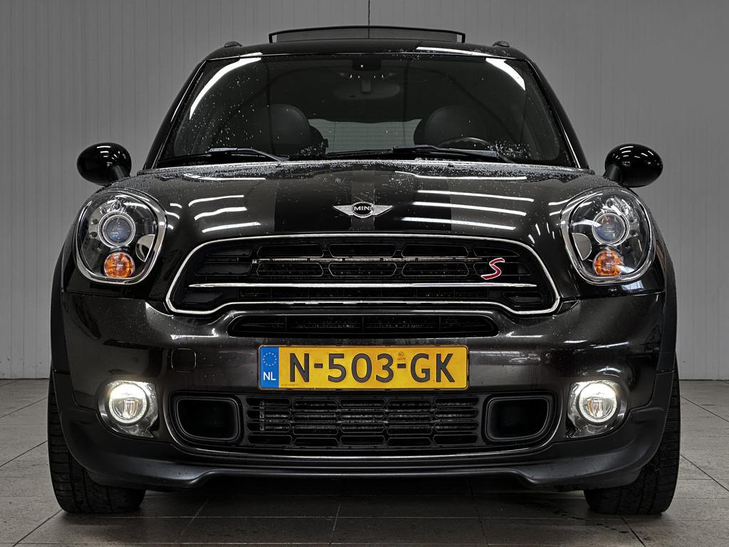 MINI Countryman 2.0 Cooper SD ALL4 Chili/ Automaat/ Panorama, Auto's, Automaat, USB, Bruin, Leder