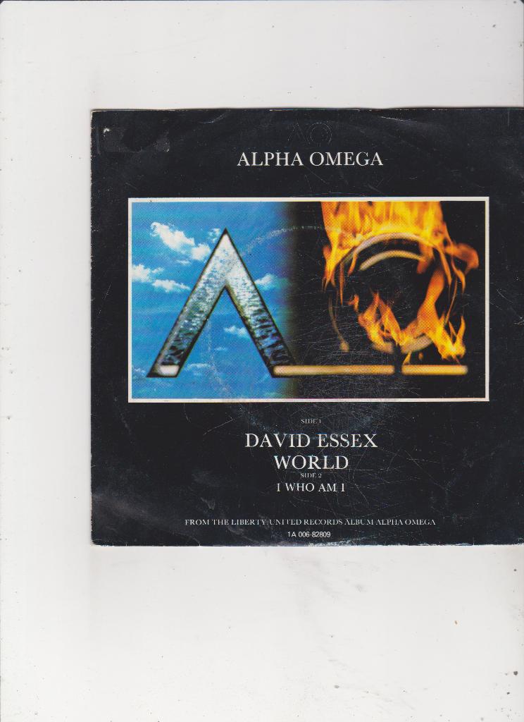 7" Single David Essex - World, Gebruikt, 7 inch, Single, Dance