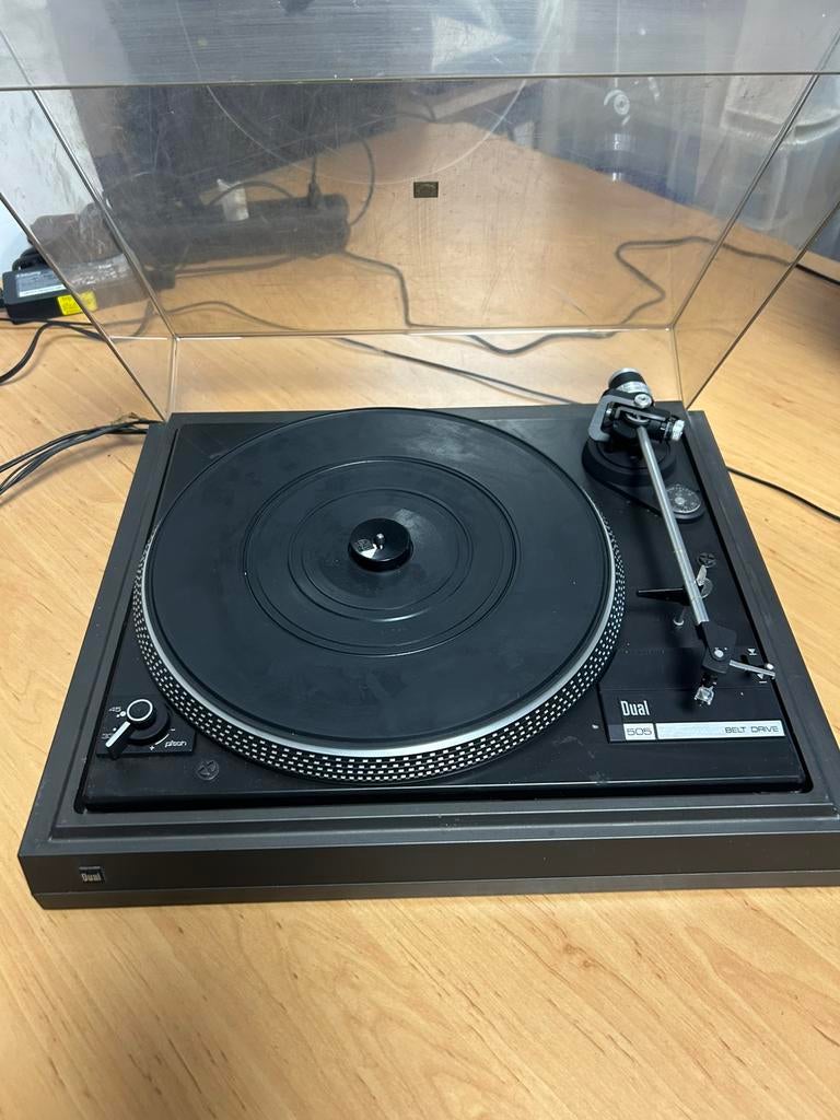 Platenspeler Dual 505 Belt drive Pick up, Ophalen, Gebruikt, Dual
