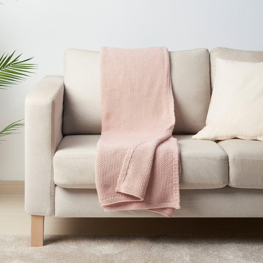 Ikea plaid bleekroze, Huis en Inrichting, Woonaccessoires | Plaids en Woondekens, Ophalen