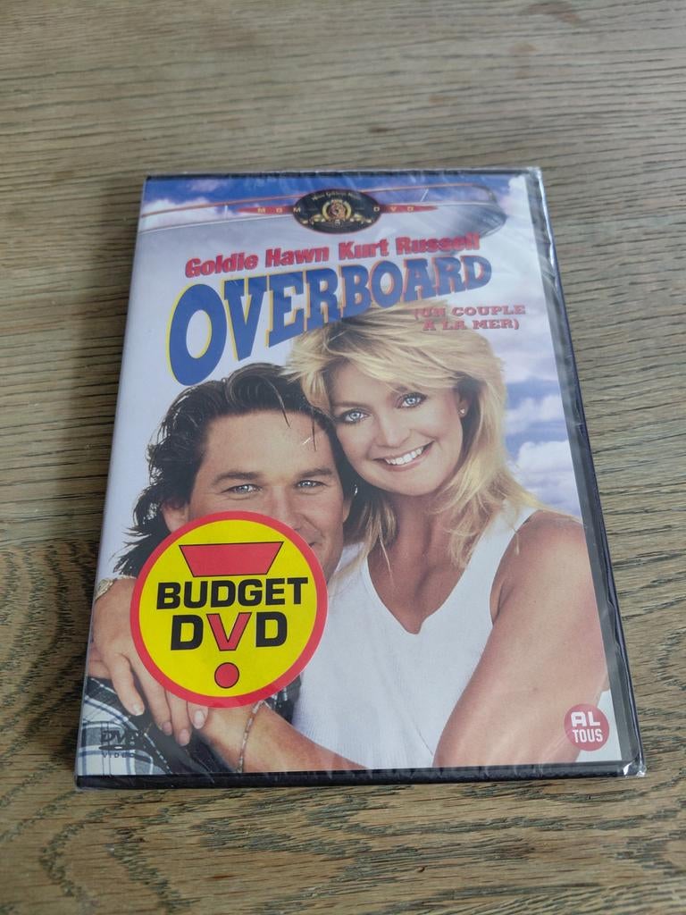 Overboard dvd. Kurt Russell. Goldie Hawn. NIEUW IN SEAL., Alle leeftijden, Ophalen of Verzenden, Nieuw in verpakking, Romantische komedie
