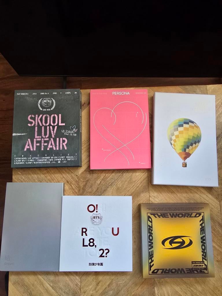 Diverse K-pop albums: BTS & Ateez collectie, Cd's en Dvd's, Ophalen of Verzenden, Gebruikt